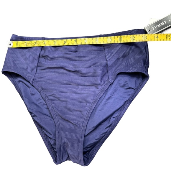 LA BLANCA women’s size 6 full coverage high waist swim bottoms LB2CE98 NWT - Picture 5 of 6